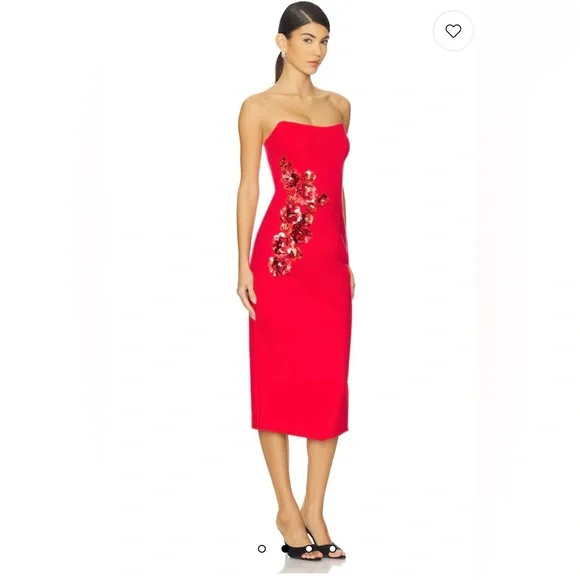 Elliatt ANGELIE
Black Stretch Crepe Plunge Mini Dress - Picture 1 of 8